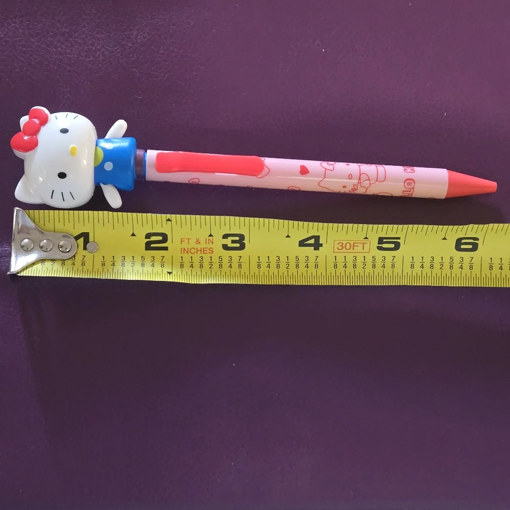 Waving Hello Kitty Pink and Blue Pen